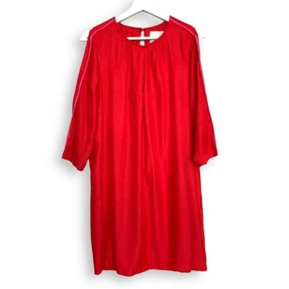 Red Shift Dress - Picture 4 of 16